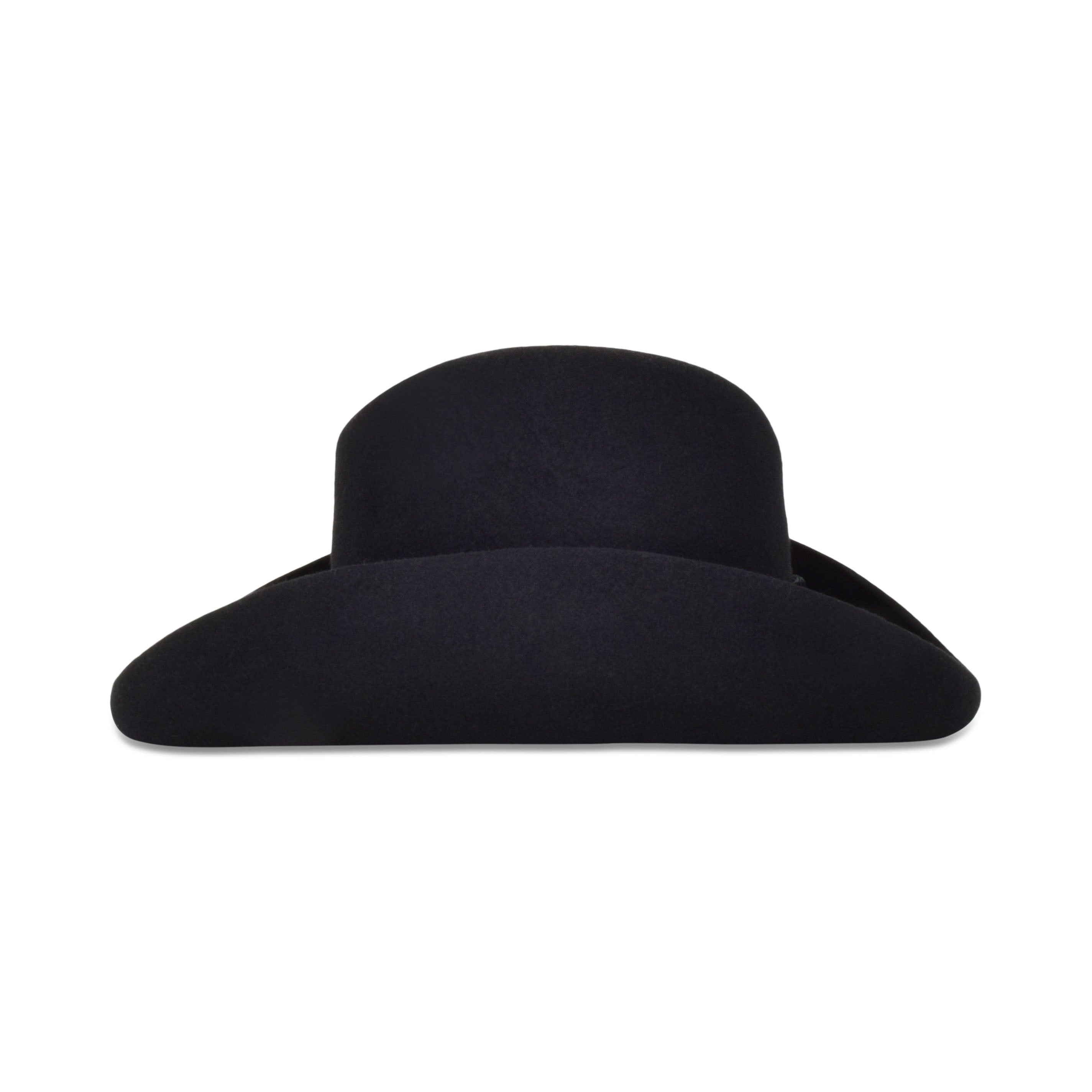Black Felt Western Inspired Hat For Women | The Belle Gigi