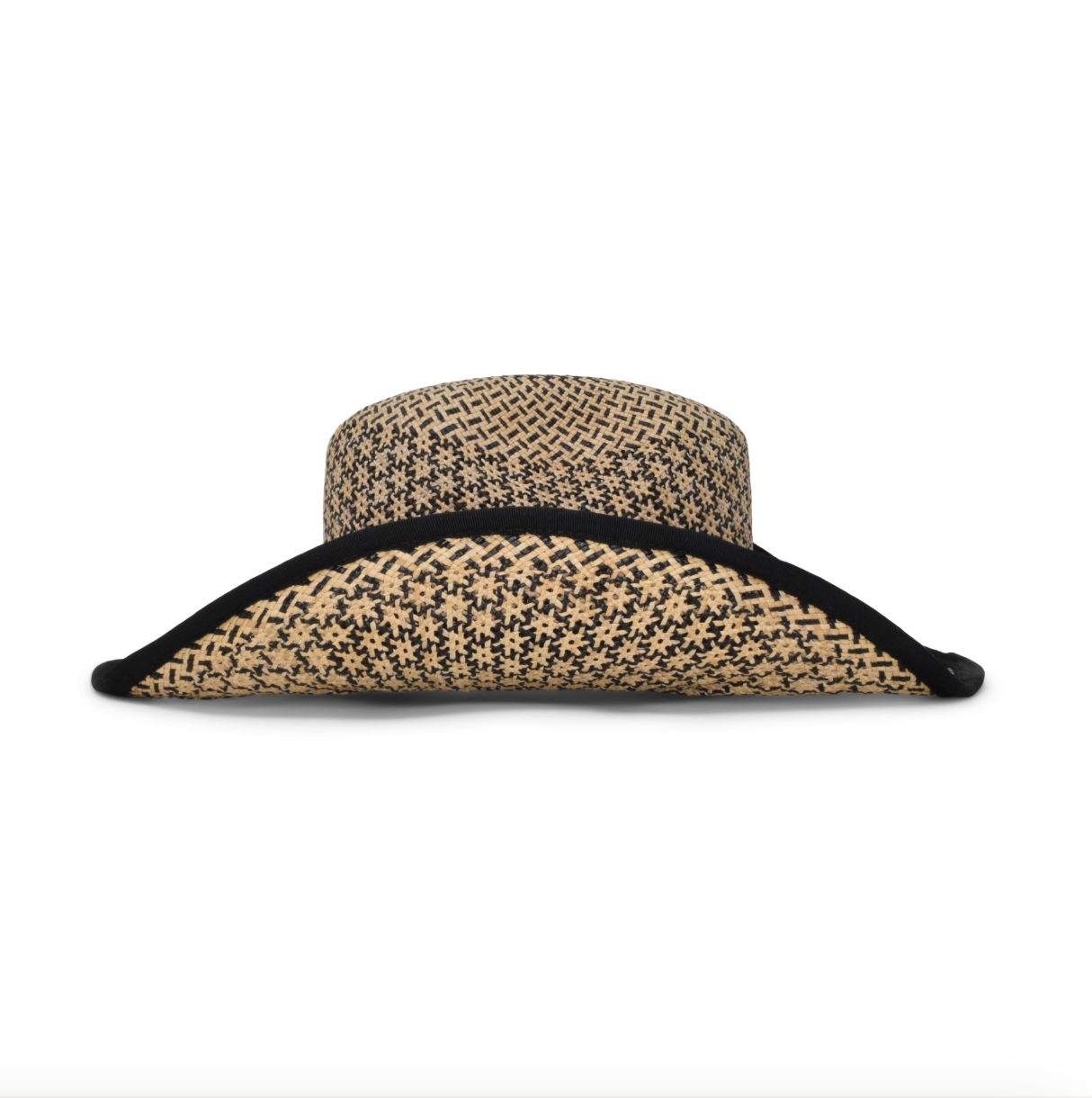 Western Hat with Crochet Straw Pattern – GIGI BURRIS