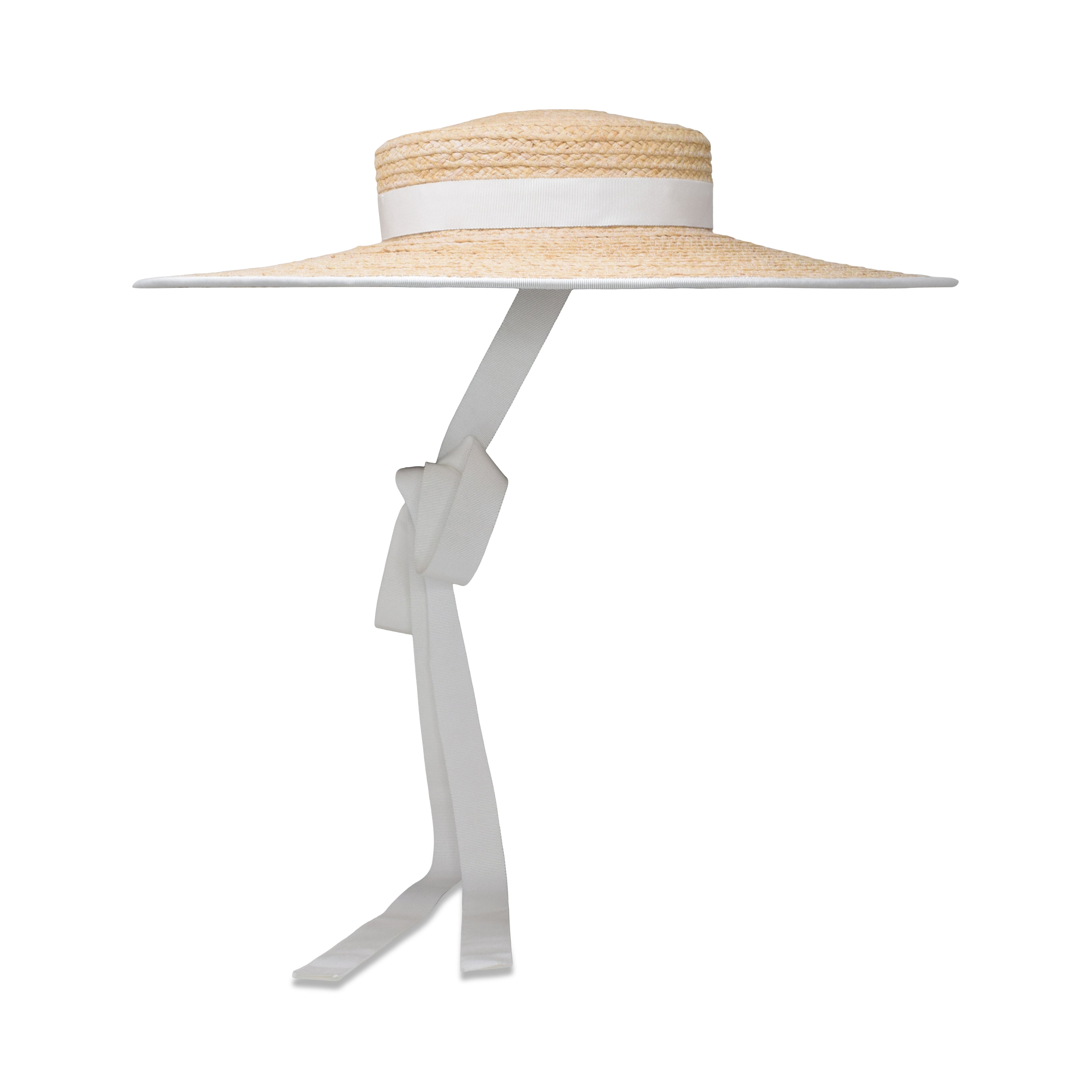 Timeless Summer Luxury Wide Brim Hat | The Claiborne Gigi Burris