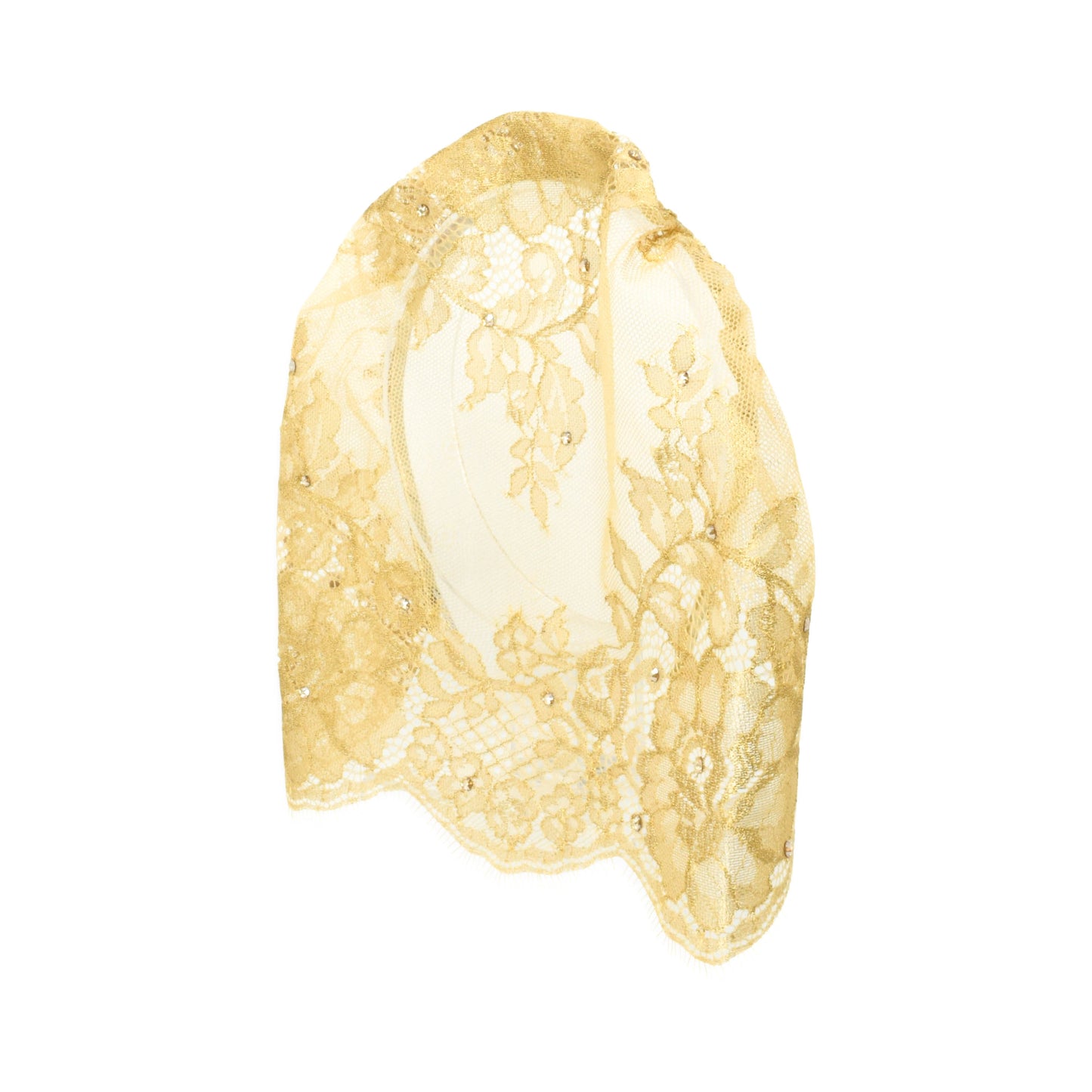 Gold Lace Veil