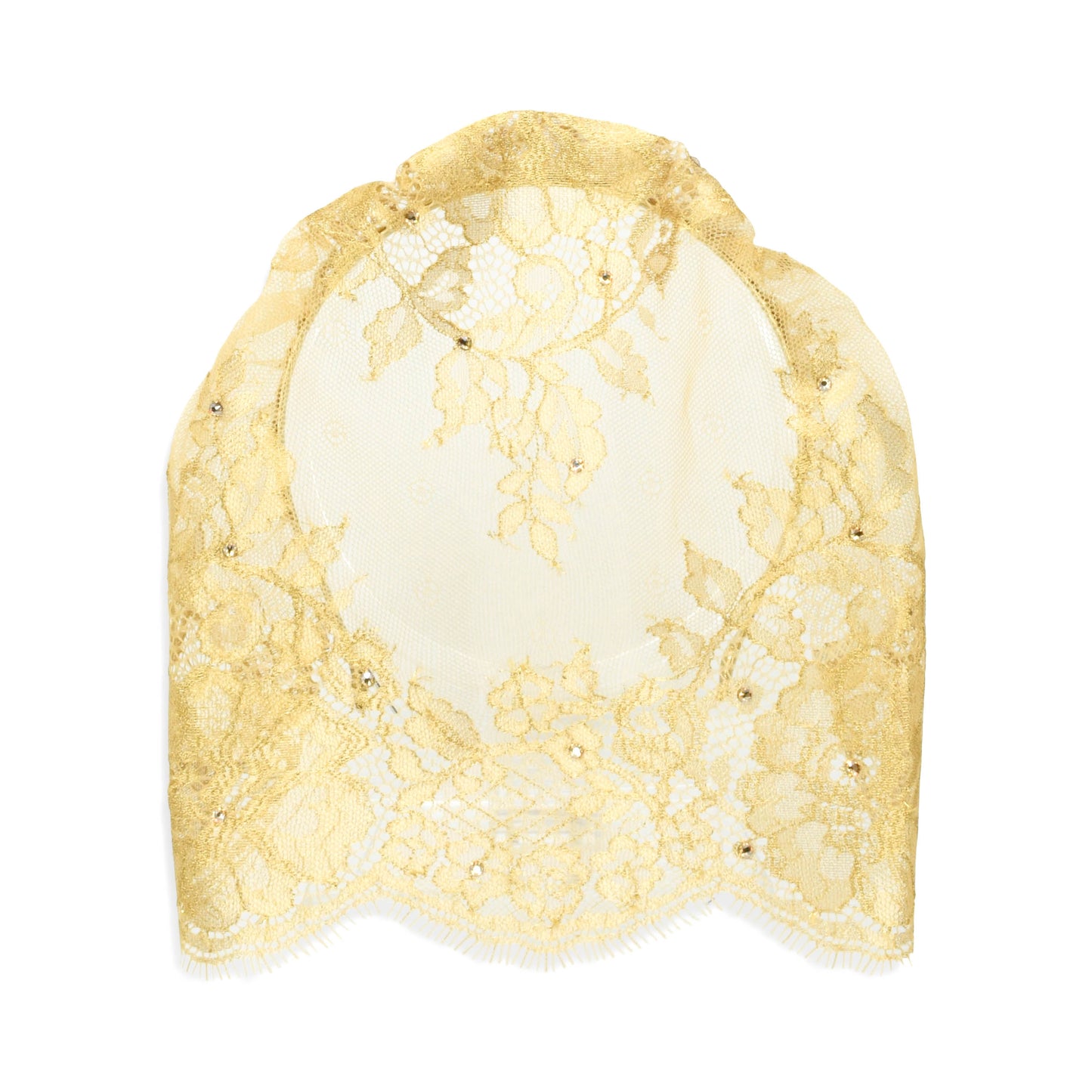 Gold Lace Veil