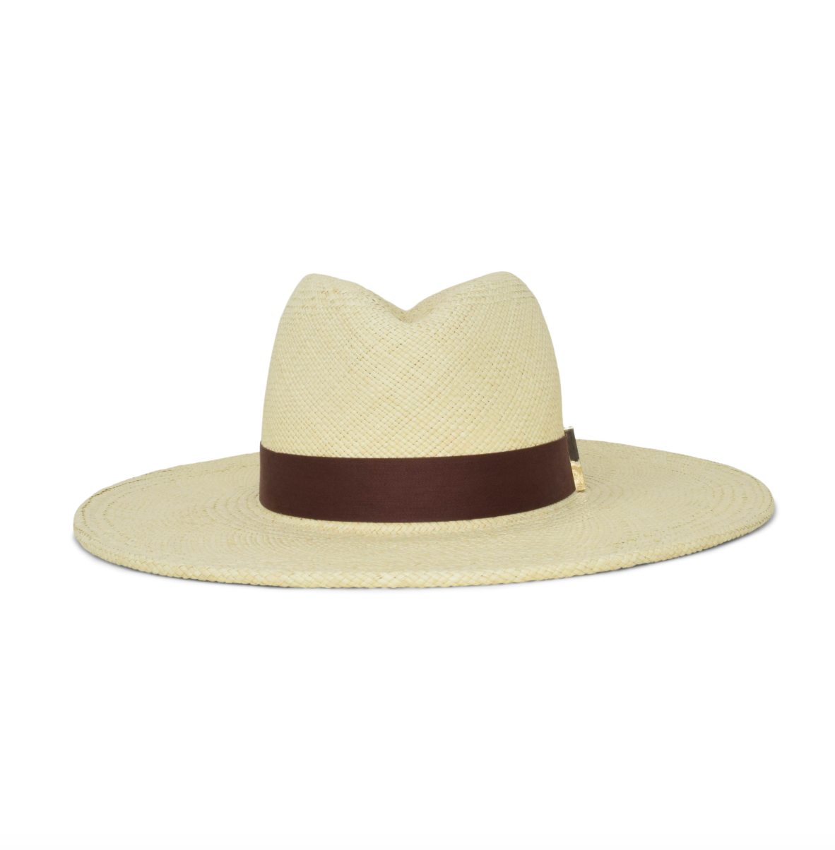 Womens beige woven hat