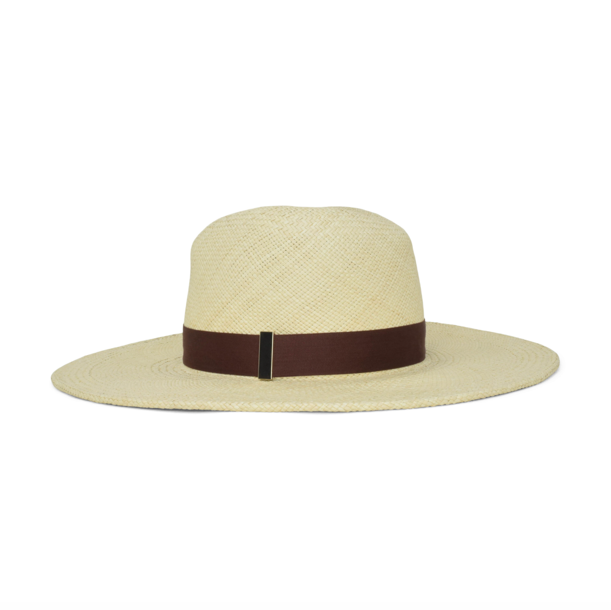 Womens beige woven hat