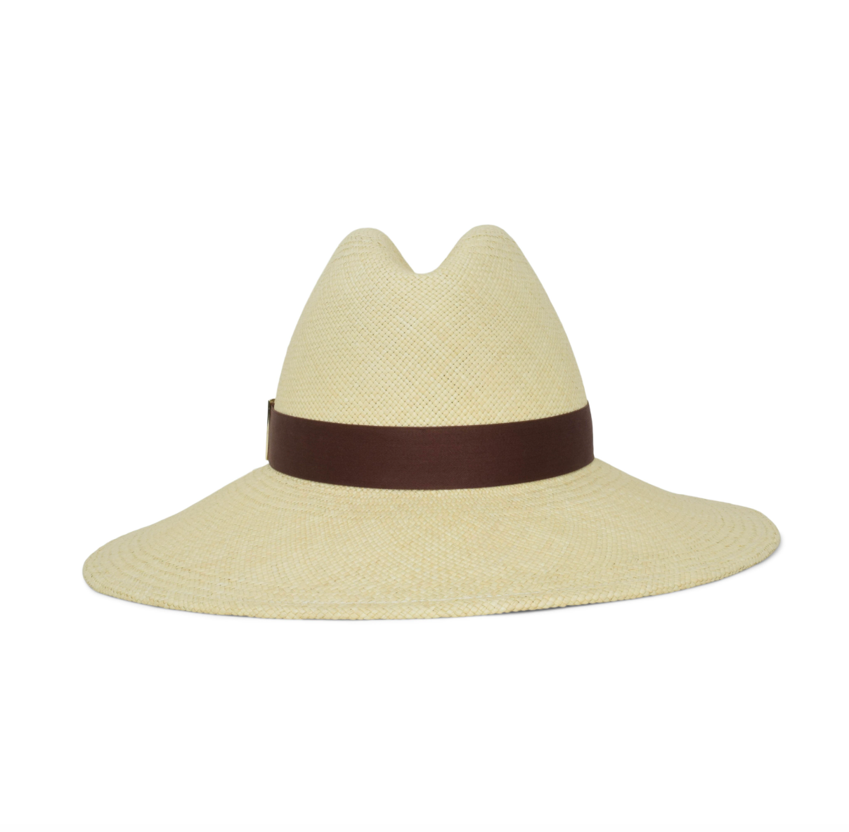 Womens beige woven hat