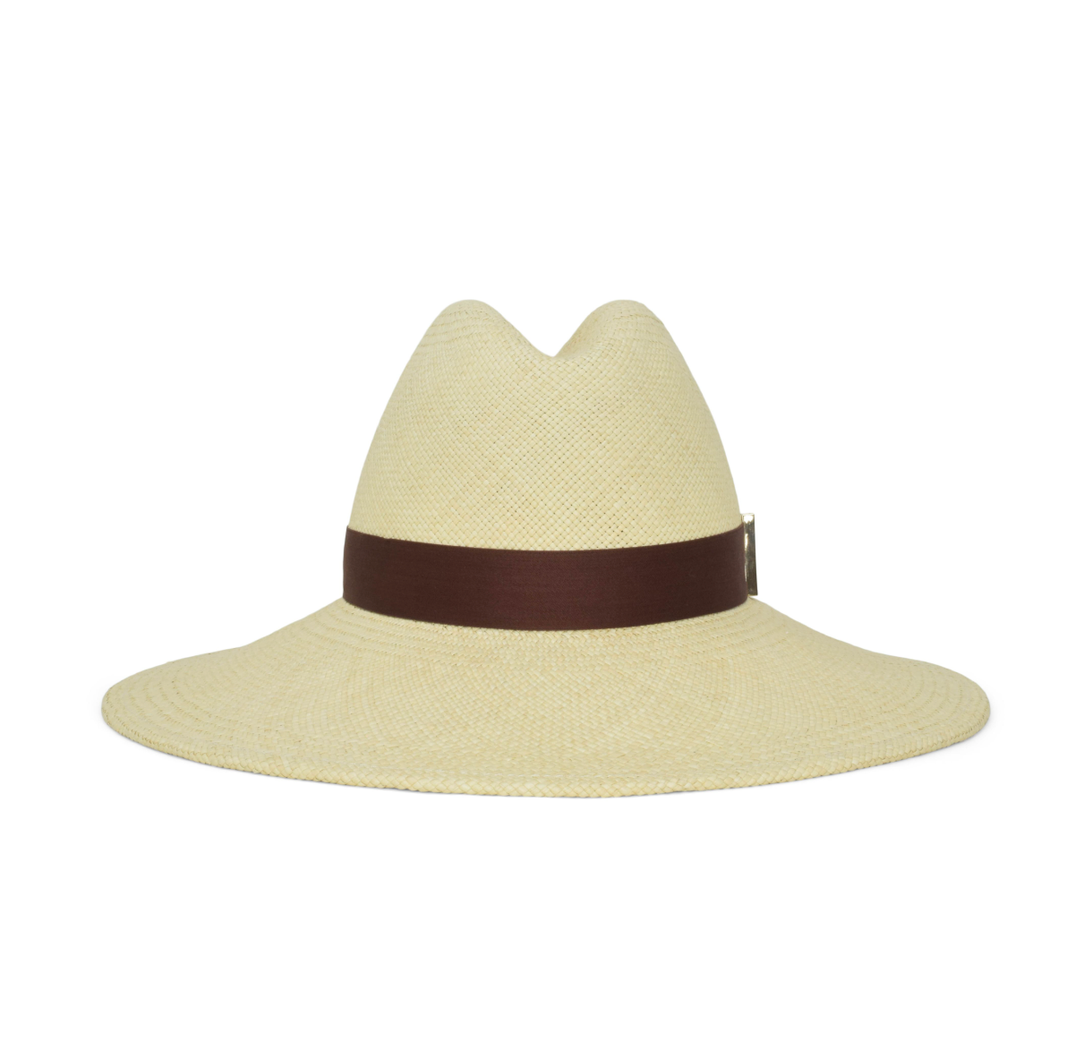 Womens beige woven hat