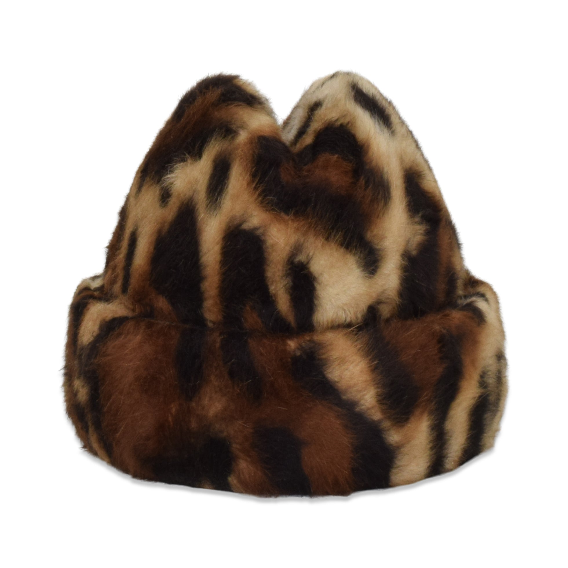 Tiger Print Sharina | Unisex Structured Beanie Gigi Burris