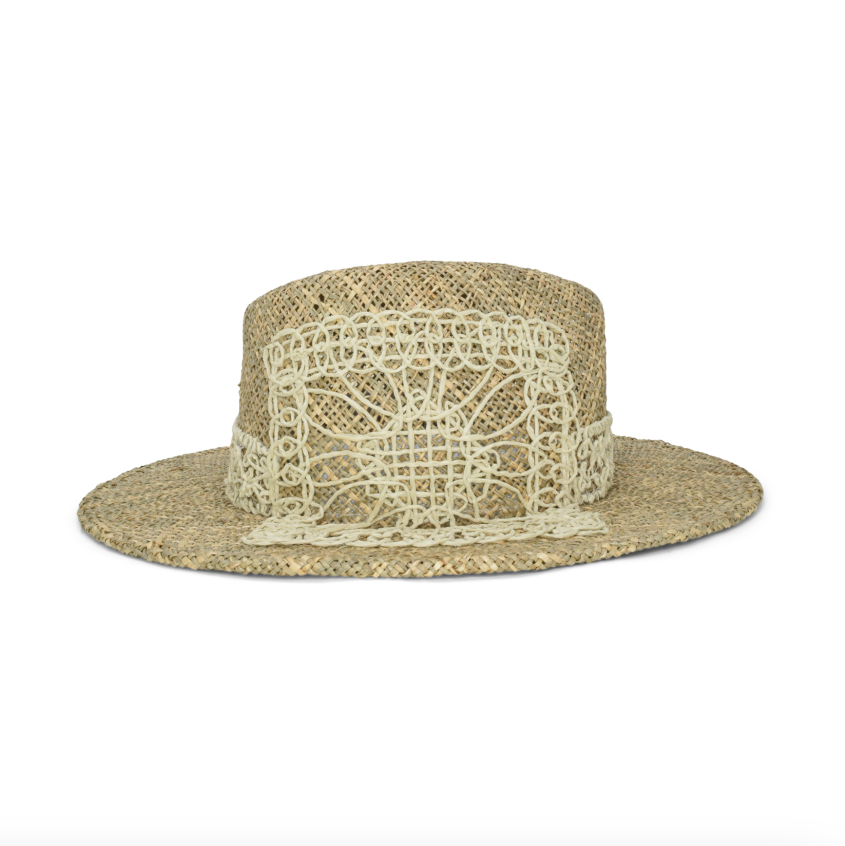 Womens crochet fedora