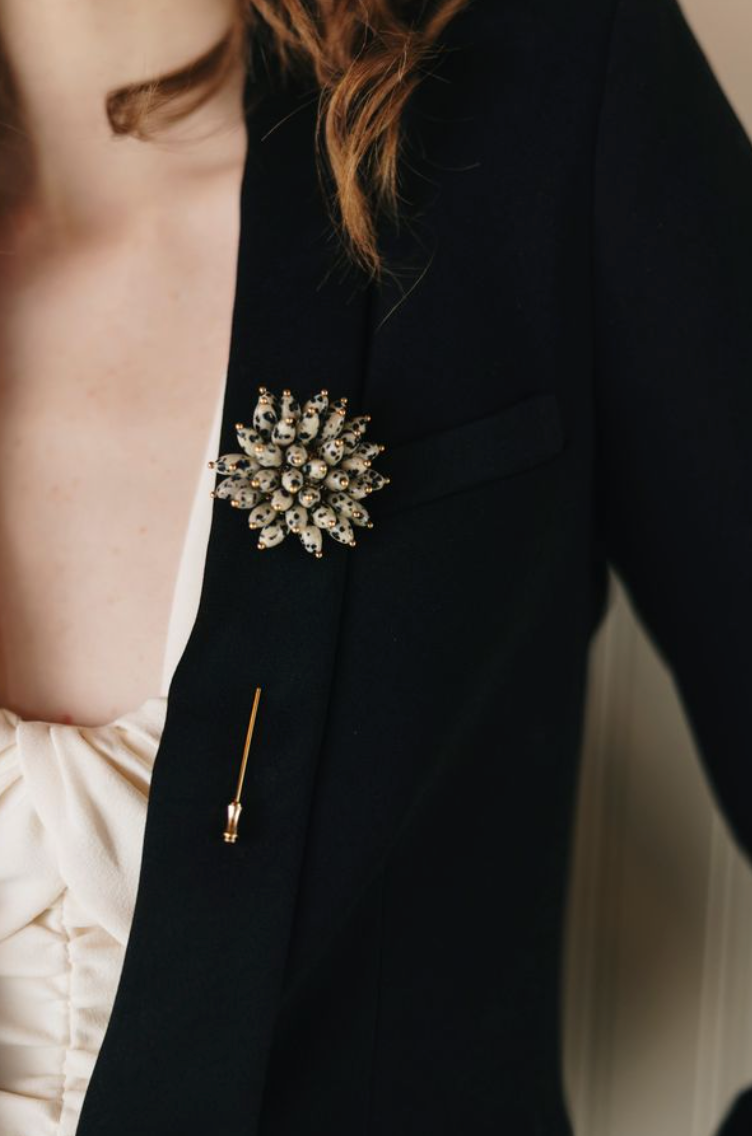 Aurielle | Gold and Dalmation