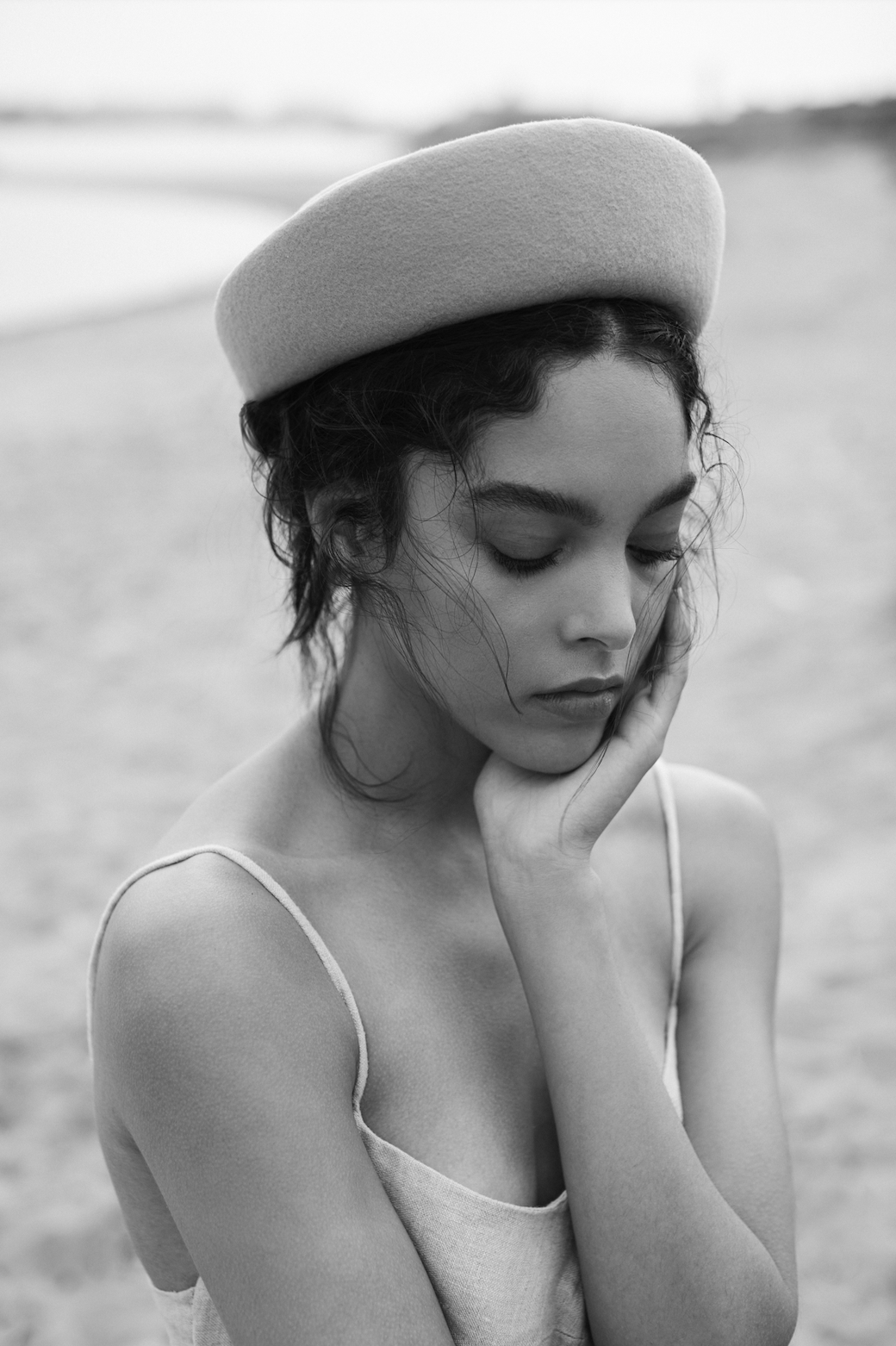 GIGIBURRIS MILLINERY Drake /Alabaster Hat Womens OS?? Gigi Burris Millinery | Drake Hat | Alabaster – GIGI BURRIS main image 4