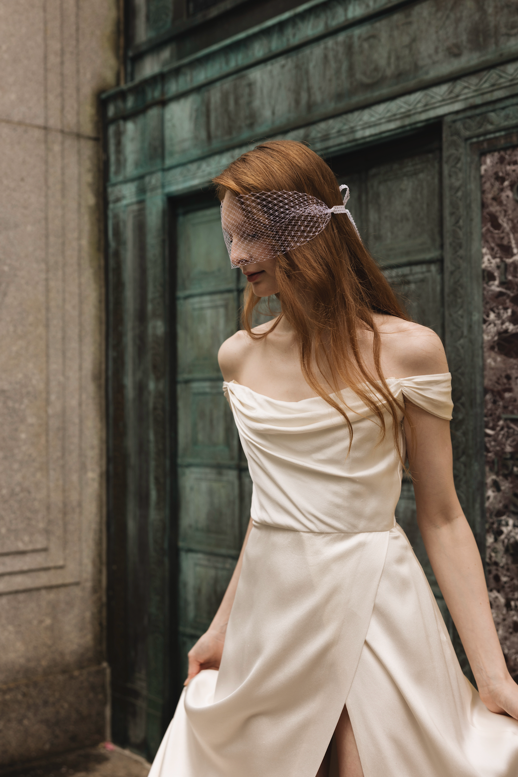 Elegant Alluring Lace Bandanna Veiling | Bandanna Veiling  display picture 2