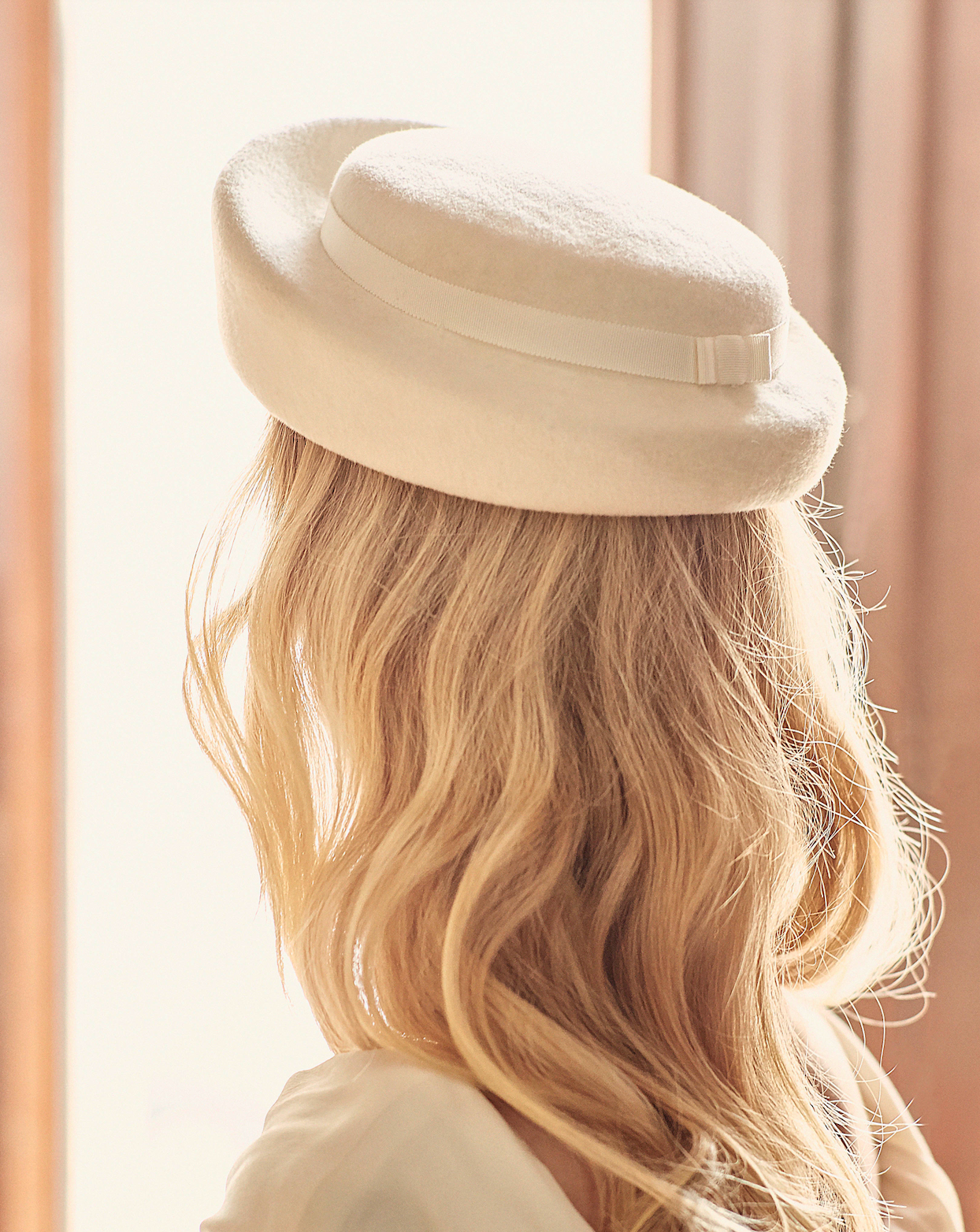 Gigi Burris Millinery | Laura Halo Hat | Ivory – GIGI BURRIS