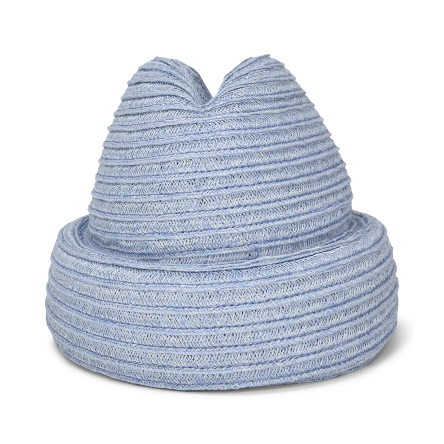 Sharina | Powder Blue Hemp Straw