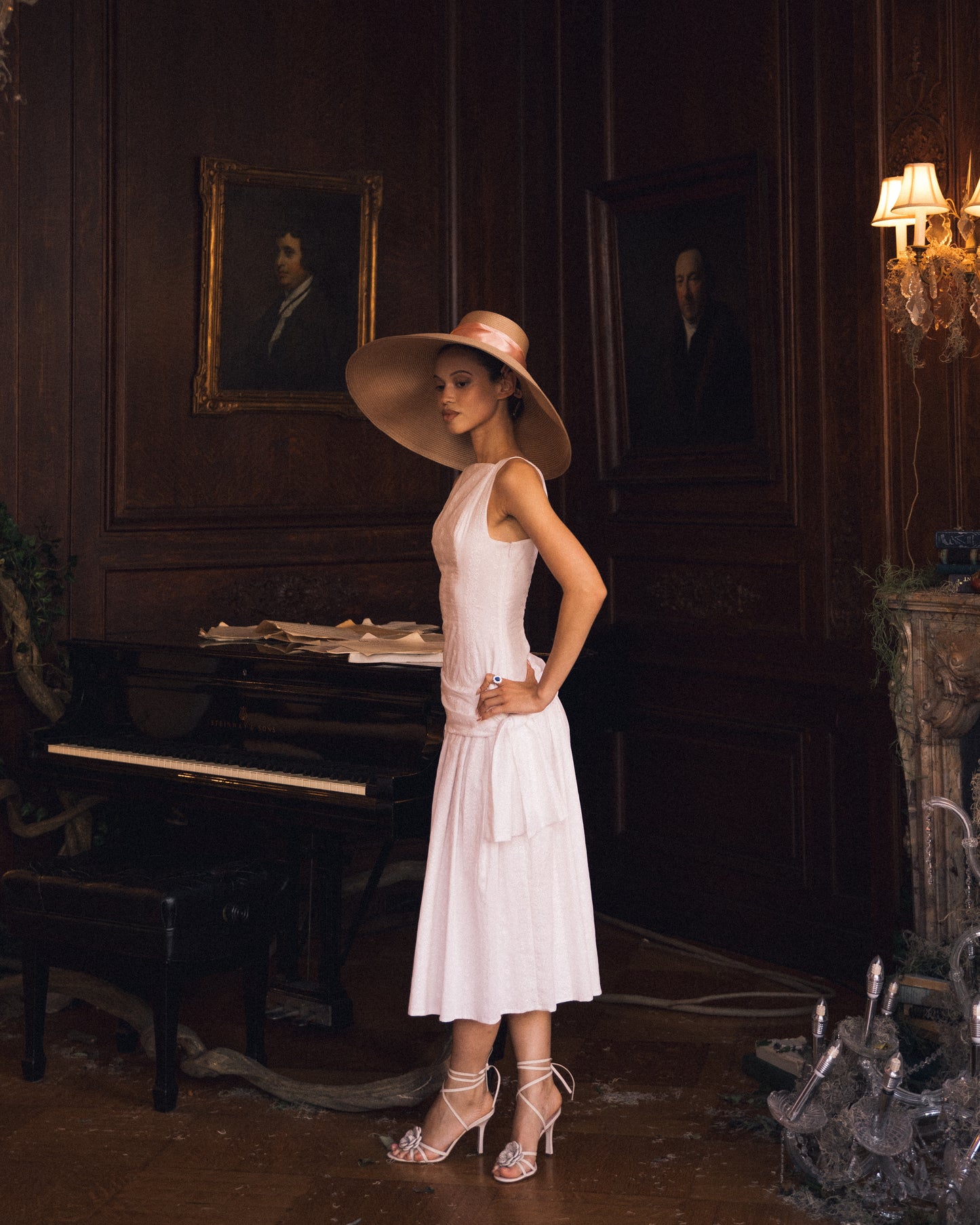 Gigi Burris for Mirror Palais | Beige & Pink