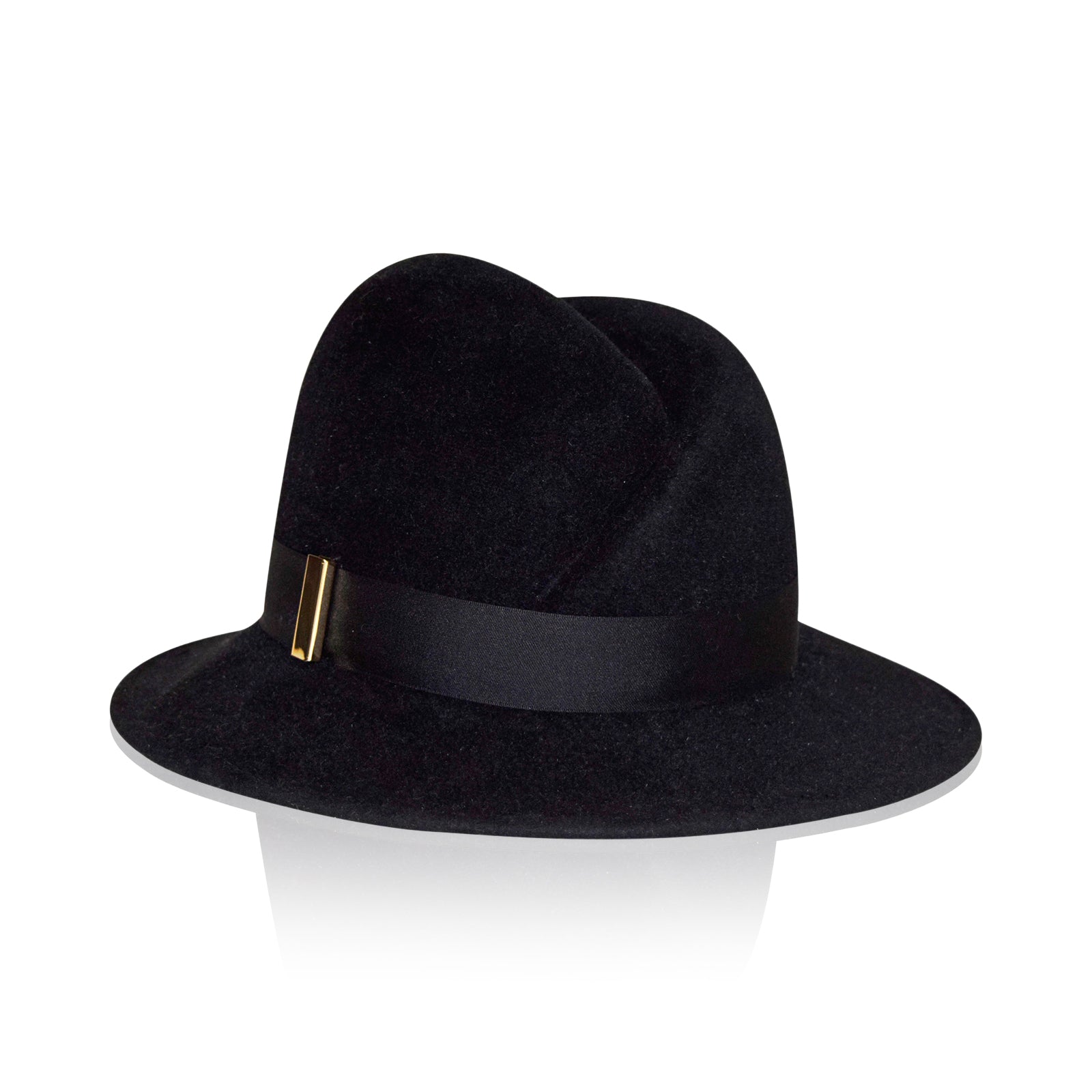Gigi Burris Millinery | Nell Fedora | Black – GIGI BURRIS display picture 3