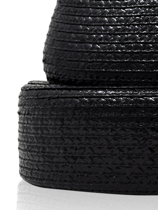 Sharina | Black Starbright Straw