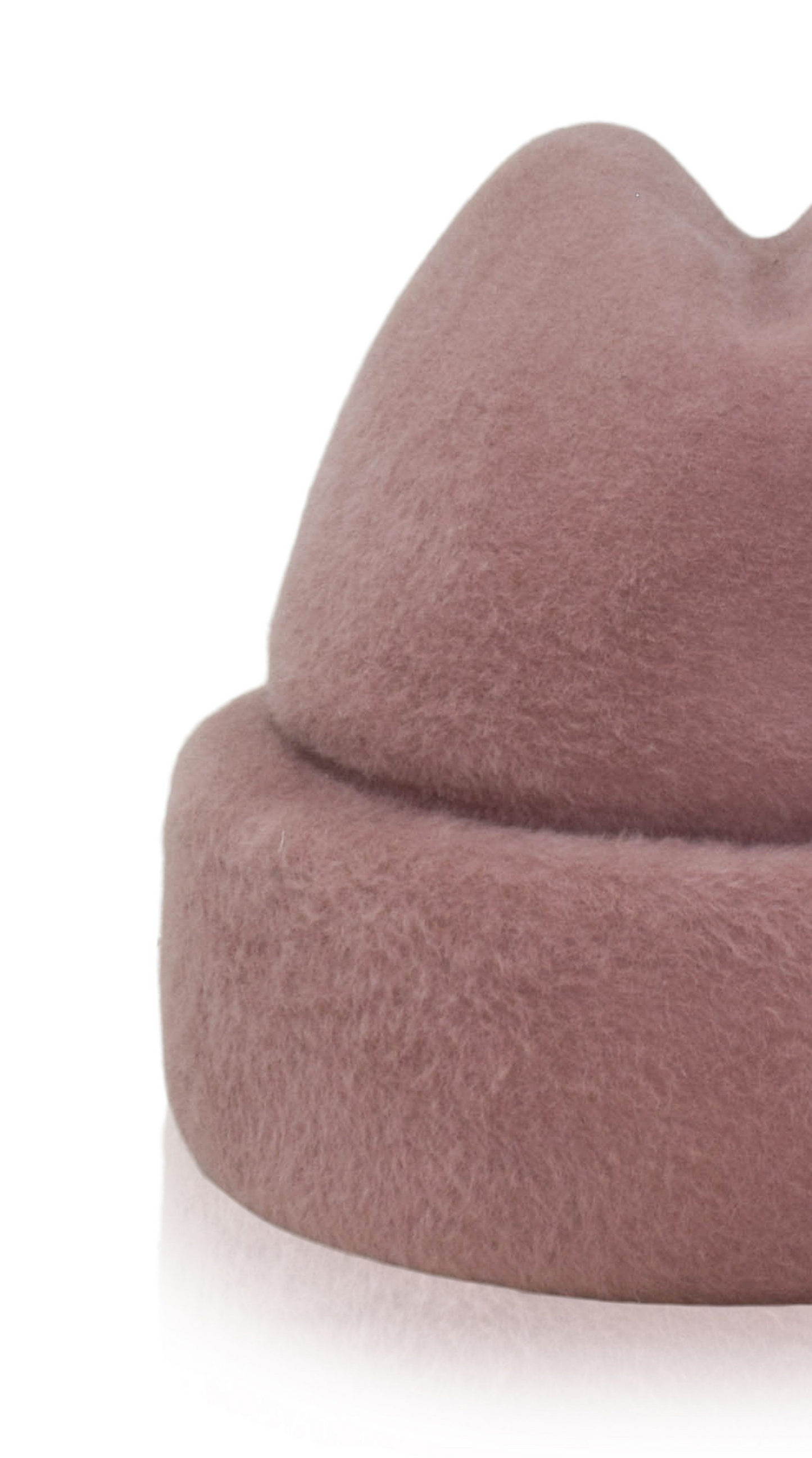 Dusty Rose Gigi Burris Felt Sharina Hat Cold Weather Beanie