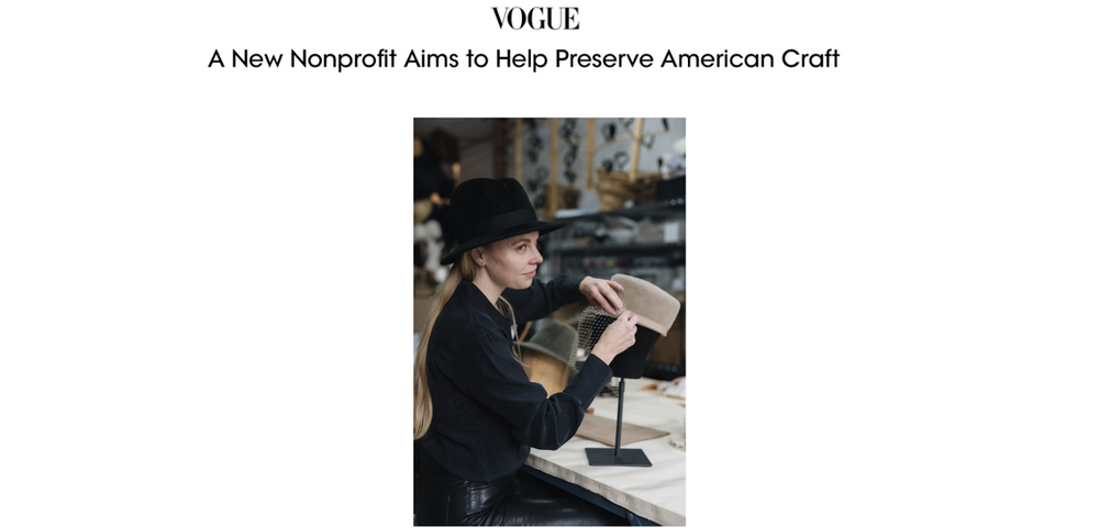 SEEN IN VOGUE: GIGI BURRIS LAUNCHES NONPROFIT, CLOSELY CRAFTED