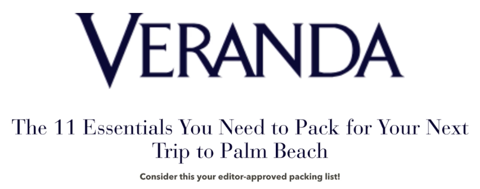 GIGI BURRIS FEATURED IN VERANDA