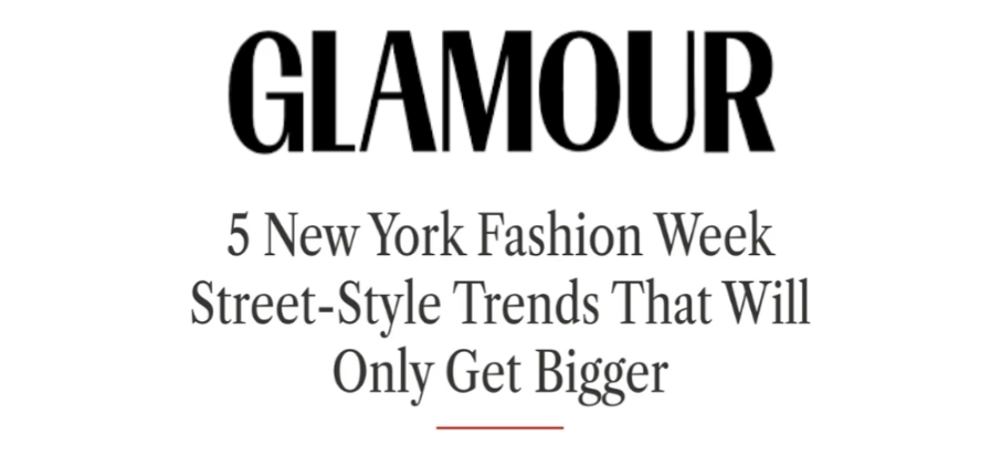 GIGI BURRIS FEATURED IN GLAMOUR
