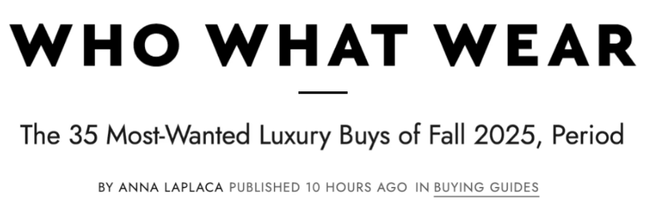 GIGI BURRIS FEATURED IN WHO WHAT WEAR