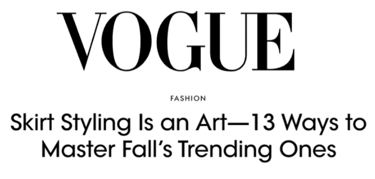 GIGI BURRIS FEATURED IN VOGUE