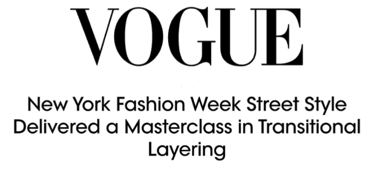 GIGI BURRIS FEATURED IN VOGUE