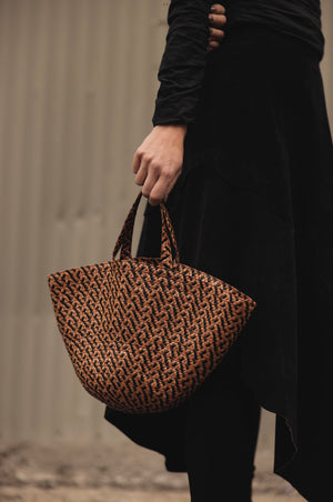 Madison Bag | Black and Cofee