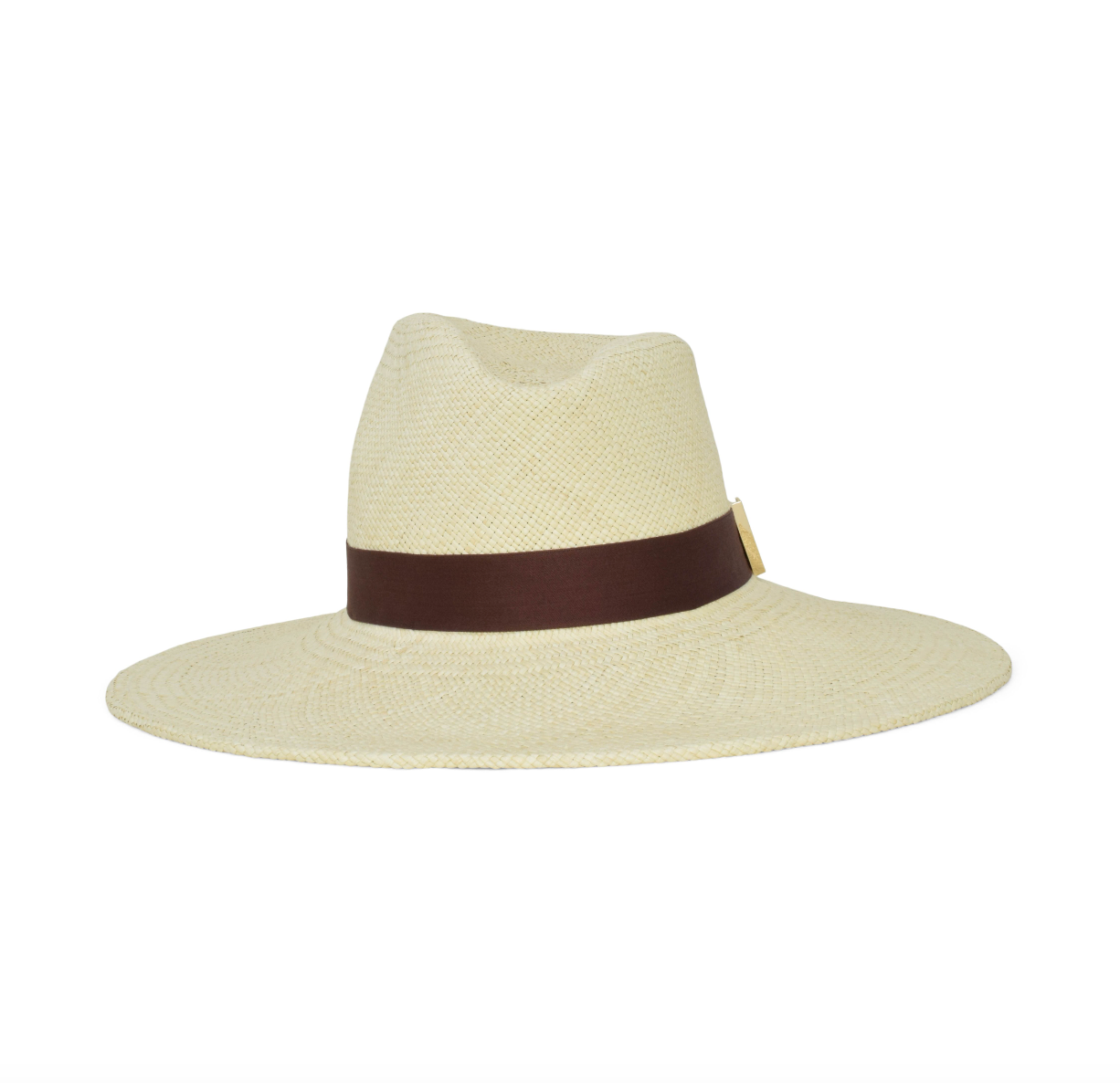 Womens beige woven hat 