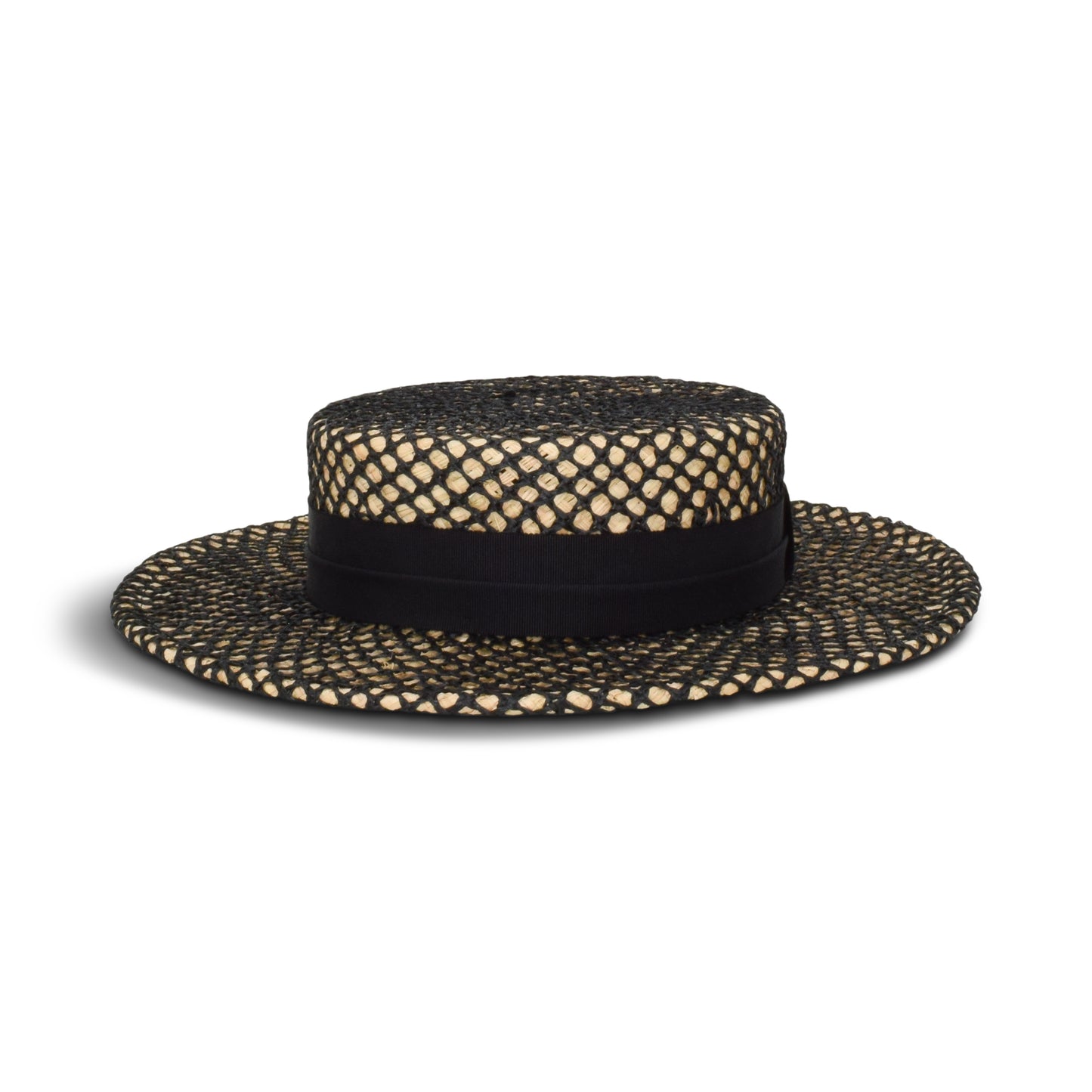 black hat, brimmed hat, accessory, ladylike summer hat
