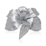 Orchid Barrette | Silver