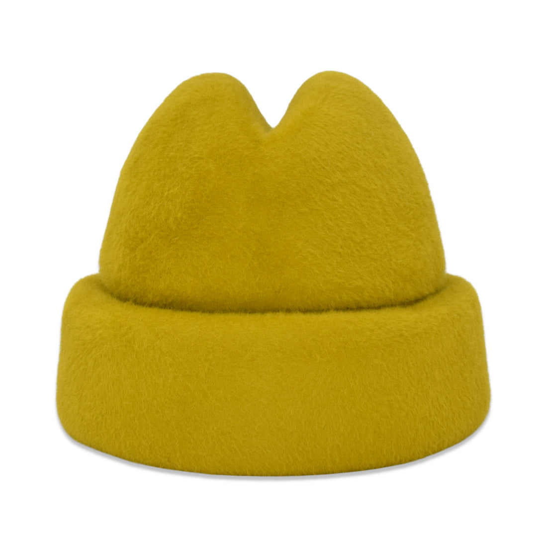 Sharina in Mustard | Unisex Structured Beanie by Gigi Burris