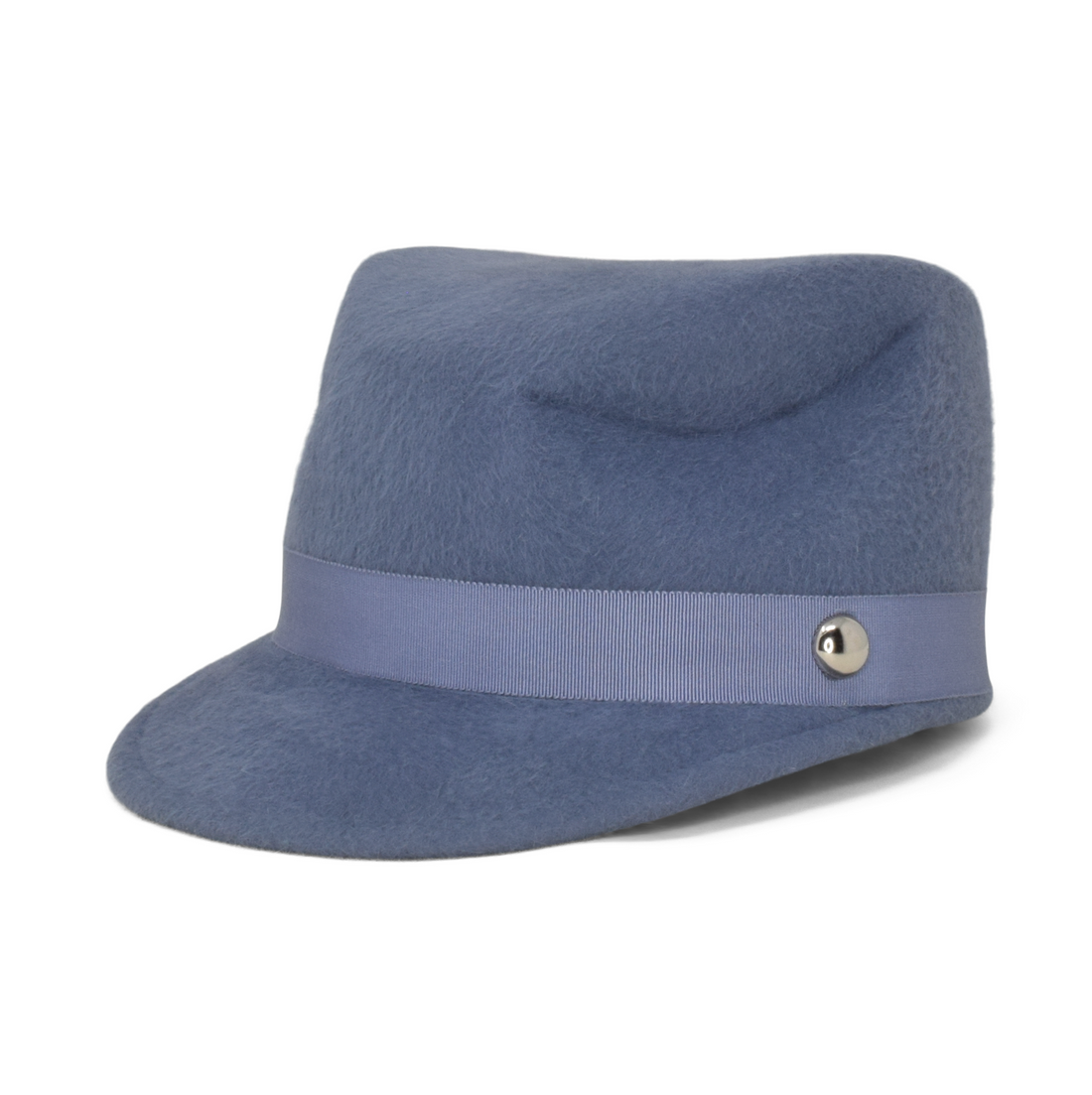 NEW Theory + Gigi Burris Millinery navy hat Size M Theory Gigi Burris X Round Brim Hat - Navy | Editorialist main image 4