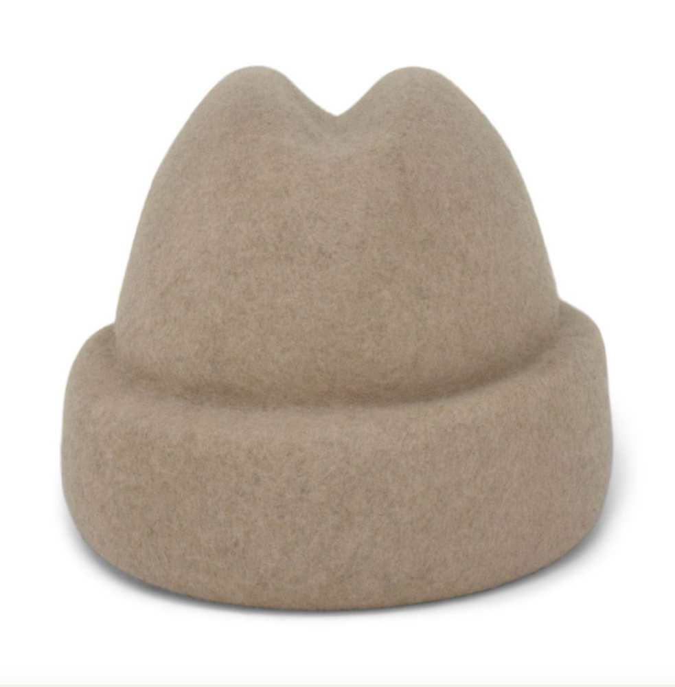 Ladylike felt pillbox hat