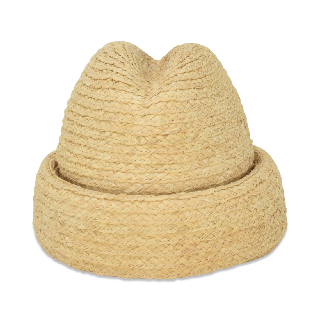 Unisex Straw Structured Beanie | Sharina Gigi Burris – GIGI BURRIS