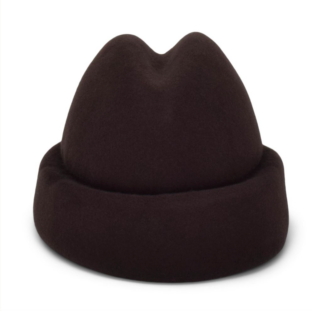 Ladylike felt pillbox