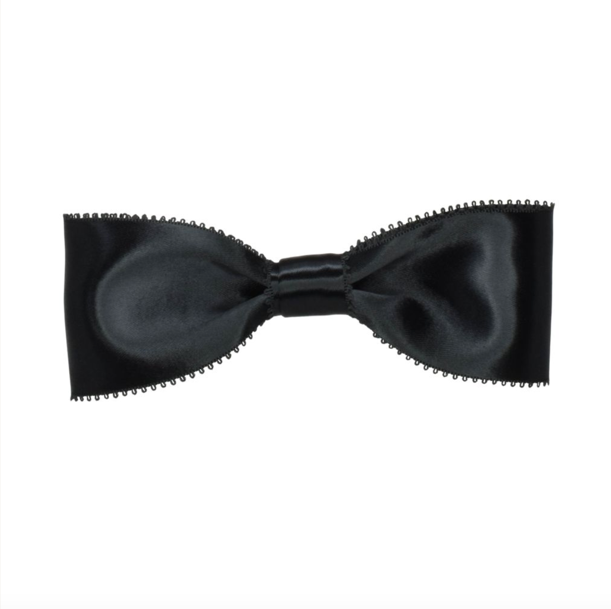 Vintage Satin Flocked | Black