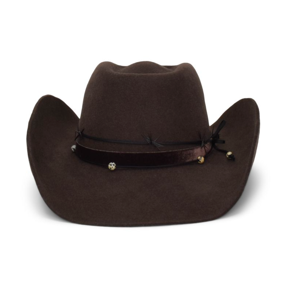Tiramisu brown cowboy hat 