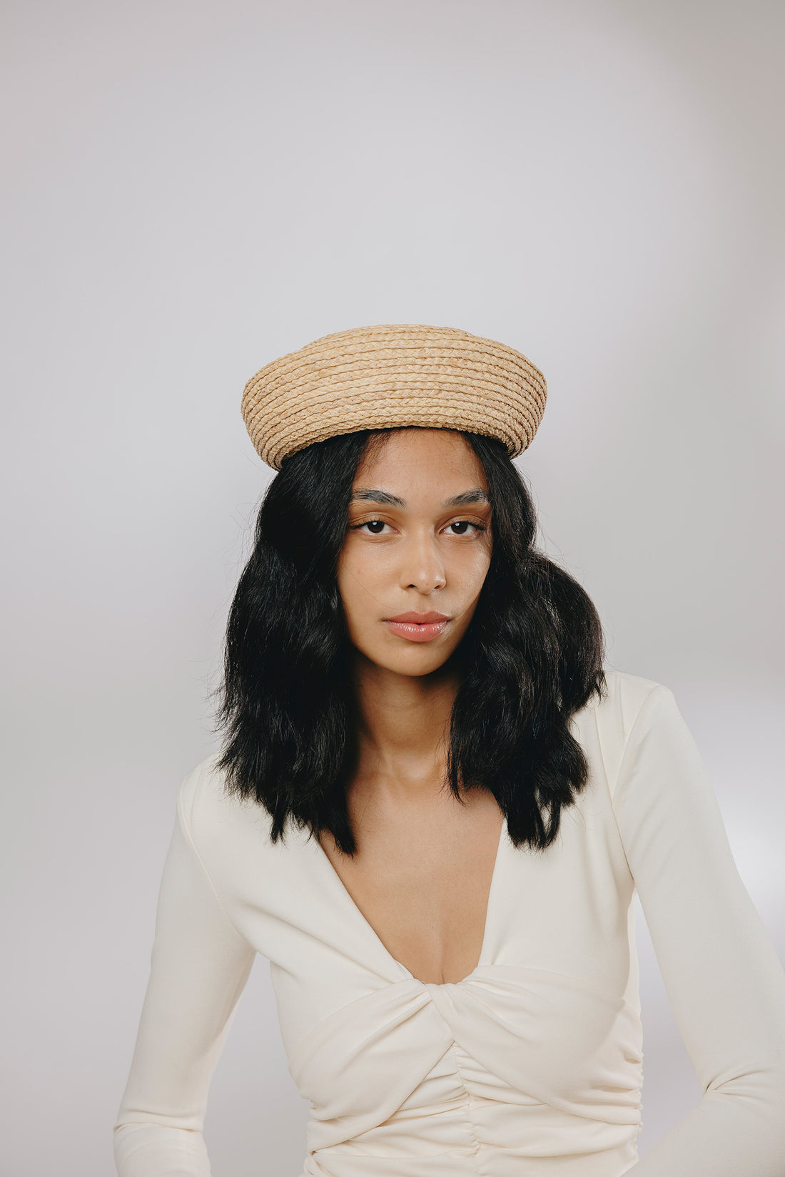 Straw Pillbox Hat | The Laura Gigi Burris – GIGI BURRIS