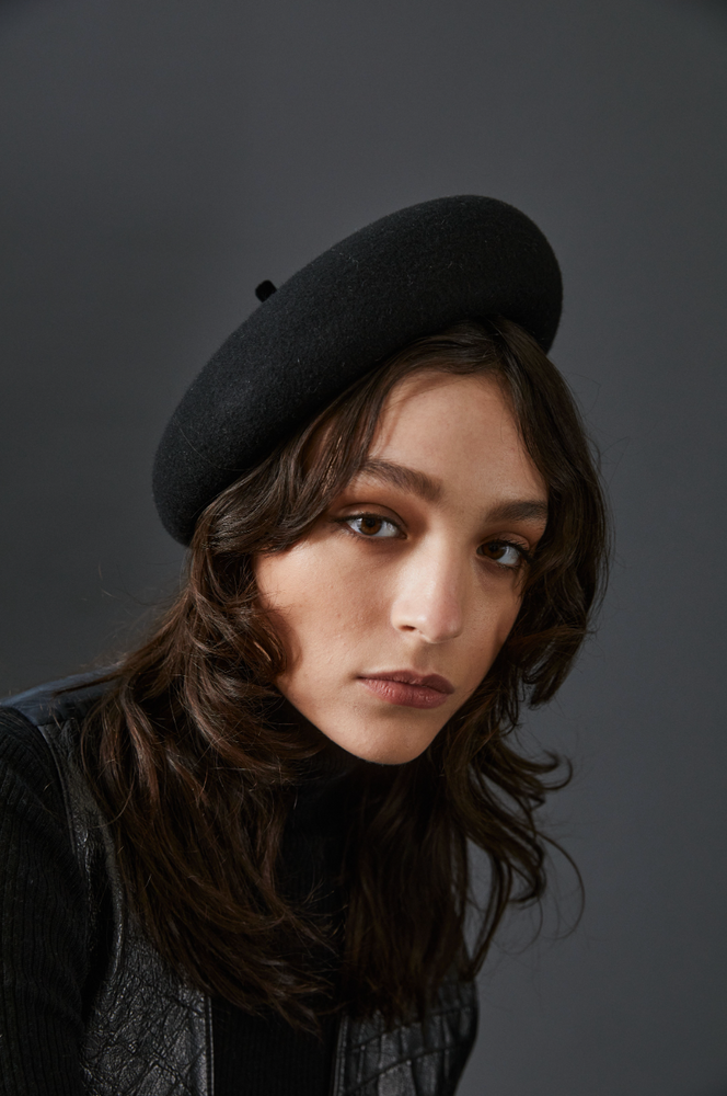 The Perfect Black Beret | The Finn Gigi Burris Millinery – GIGI BURRIS The Perfect Black Beret | The Finn Gigi Burris Millinery – GIGI BURRIS